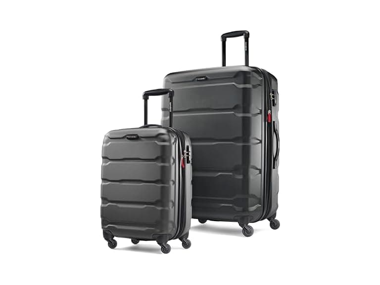 Samsonite Omni Hardside Expandable Luggage Black, 2-Piece Set (20/28) - Image 1