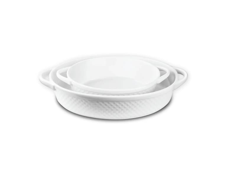 Le Regalo 2 Piece Stoneware Oval Baker - Image 1