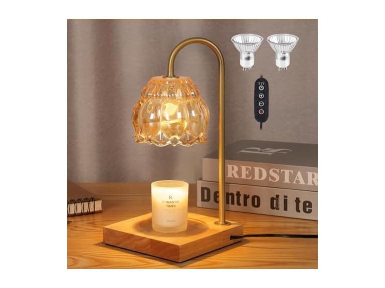 Brightever Candle Lamp Warmer with Timer - Image 1