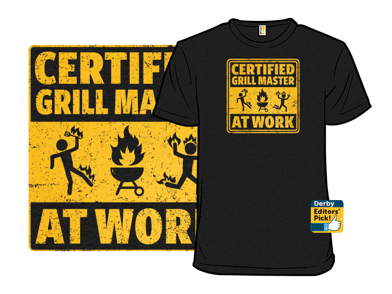 Certified Grill Master At Work - Image 1