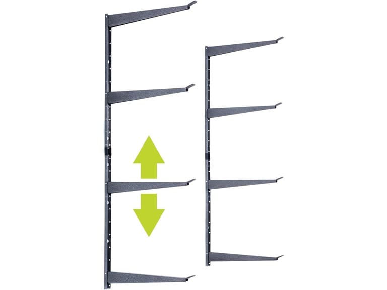 Delta Cycle HDRS1004 Heavy Duty 4-Tier Storage Rack - Image 1