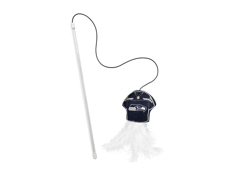 NFL Seattle Seahawks Team Jersey Wand with CAT NIP - Image 1