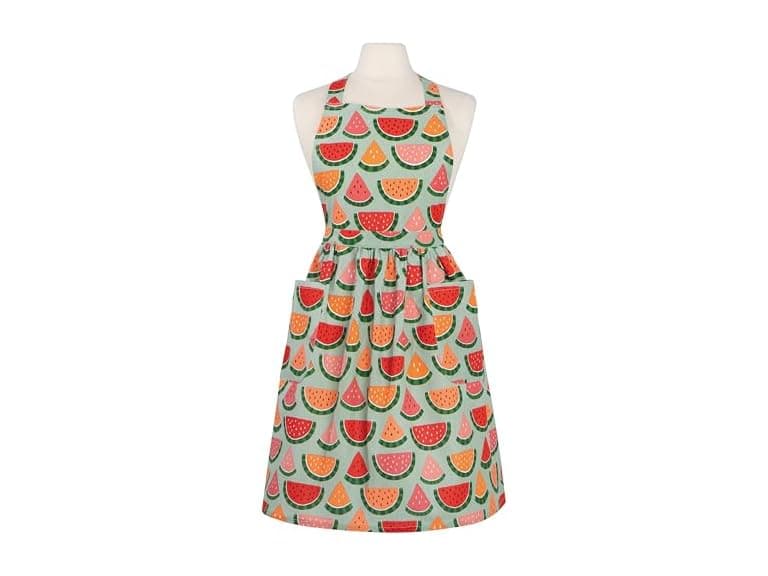 Jubilee Melon Pop Maisie Cotton Apron 33 x 38.5in - Image 1