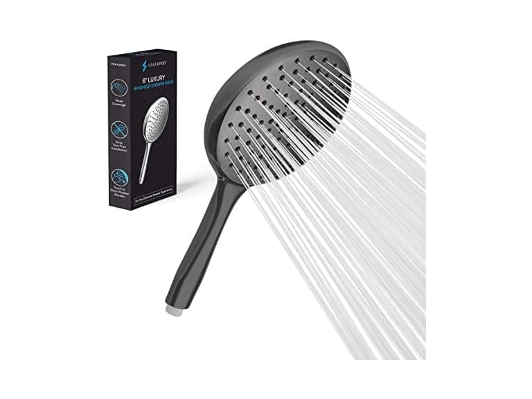 High Pressure 6" Handheld Shower Head - Image 1