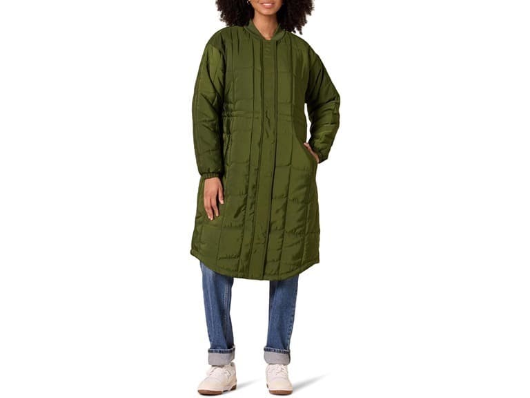 Amazon Essentials Womens Oversized Quilted Coat - Image 1