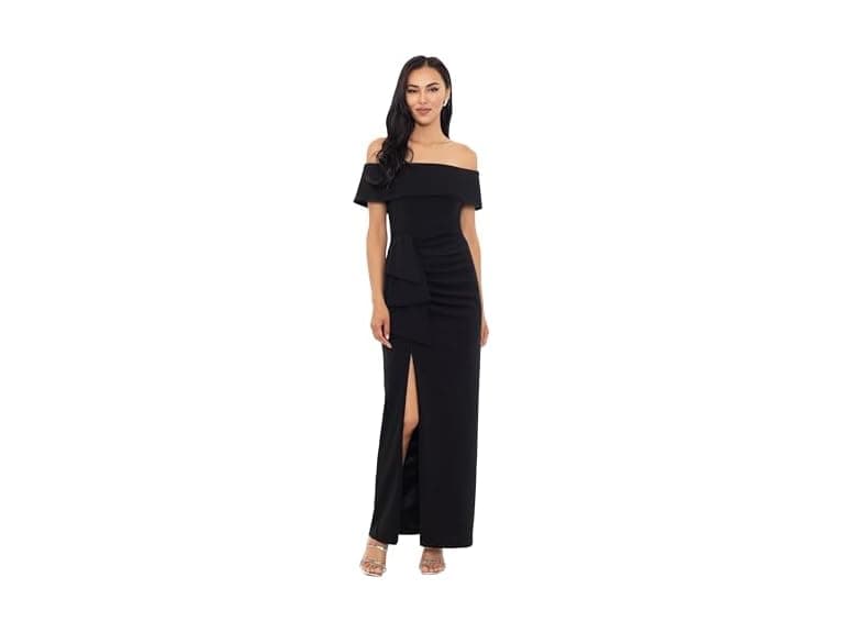Xscape Women's Long Off The Shoulder  - Image 1