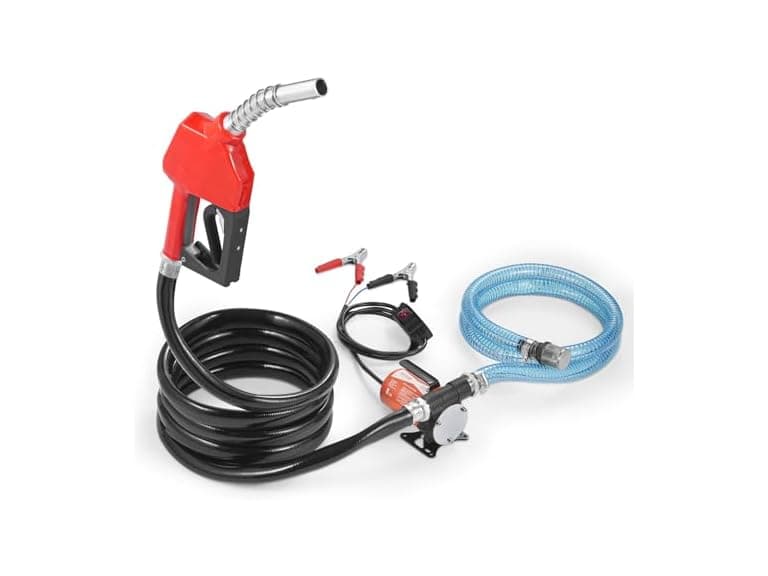 VEVOR Fuel Transfer Pump, 12V DC 8 GPM - Image 1