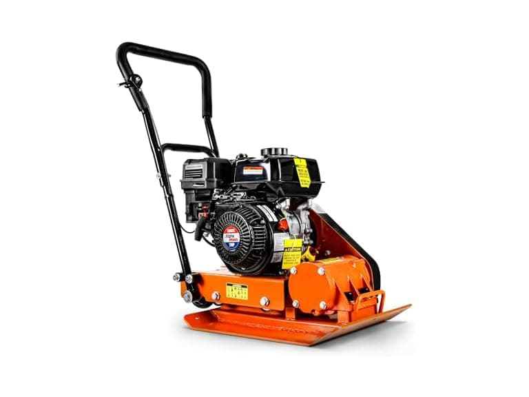 SuperHandy Plate Compactor - 7HP 4-Stroke Gas Engine - Image 1