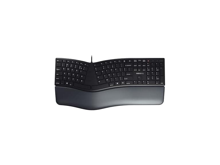 Cherry KC 4500 Ergo, International Layout, QWERTY Keyboard - Image 1