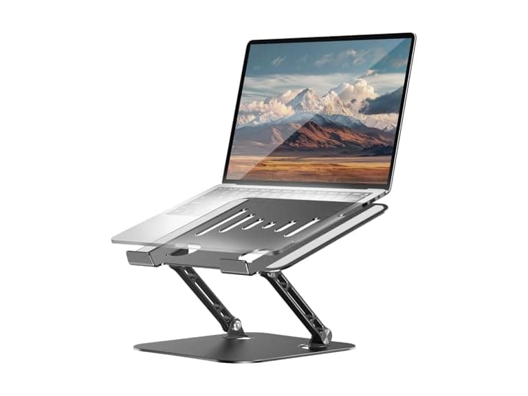 LINTYLE Adjustable Laptop Stand for Desk - Image 1