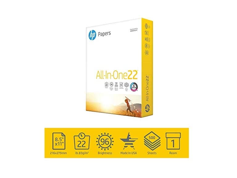 HP Printer Paper 8.5 x 11 inch, Letter - Image 1