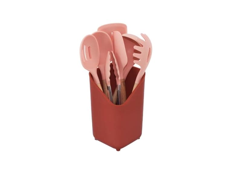 Glad Silicone Kitchen Utensils Set, 8pcs - Nonstick - Image 1