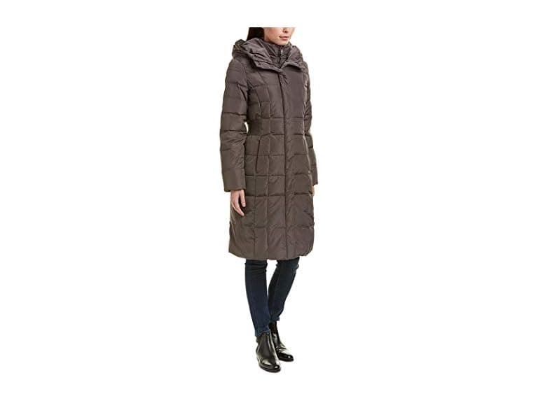 Cole Haan Womens Taffeta Down Coat (Open Box) - Image 1
