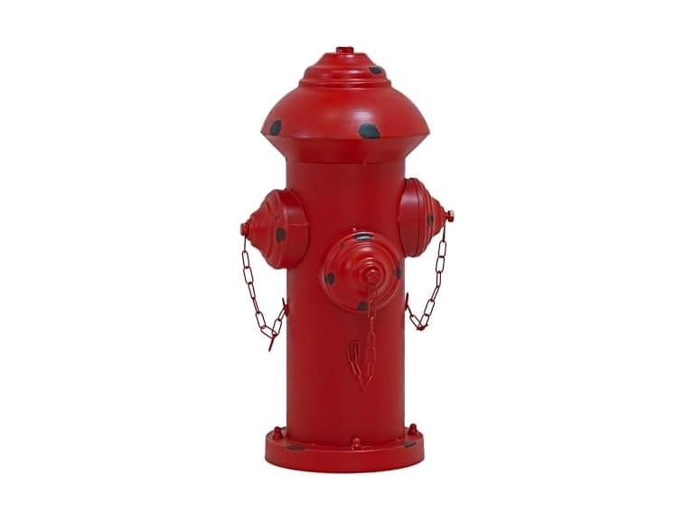 Sunnydaze 21" Fire Hydrant Outdoor Statue - Image 1