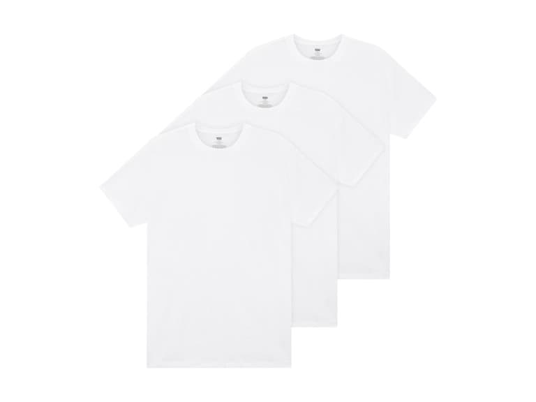 Levi's Men's 3-Pack Basic Crewneck T-Shirt - Image 1