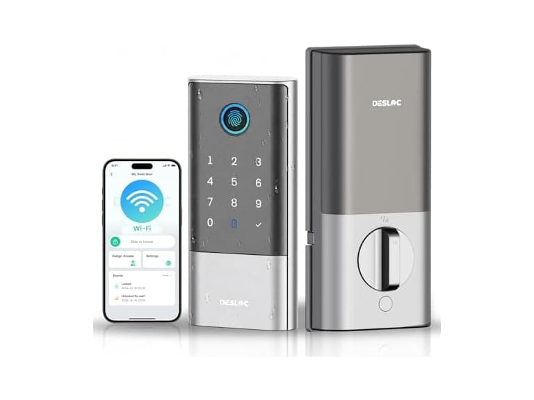 DESLOC Smart Lock with Fingerprint