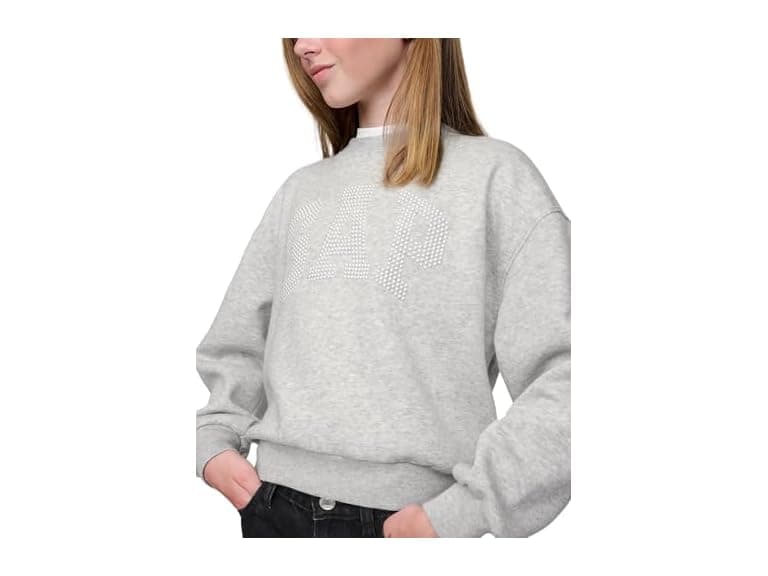 GAP Girls Logo Crew Sweatshirt