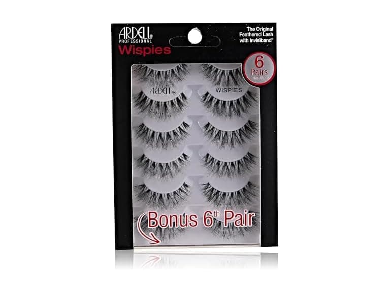 Ardell False Eyelashes Wispies Black - Image 1