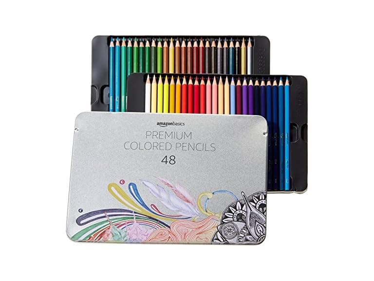 Amazon Basics Premium Colored Pencils - Image 1