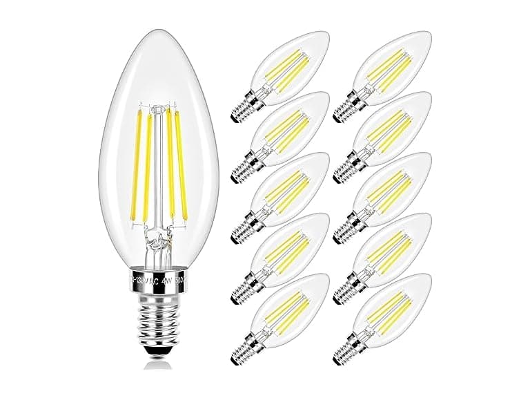 Brightever LED Candle Bulbs 40W Equivalent 10Pk - Image 1