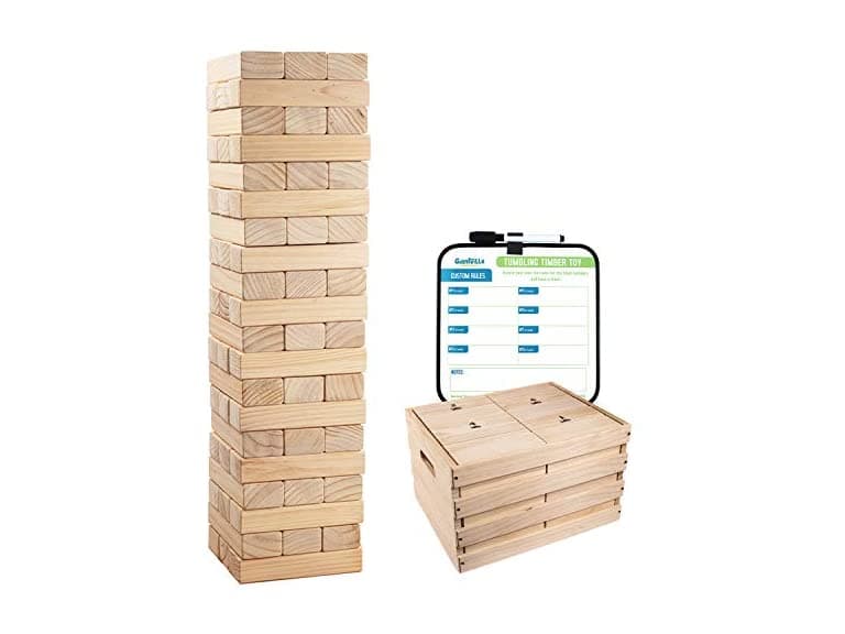 Giantville GV-25802 Giant Tumbling Timber Toy - 60 Jumbo - Image 1
