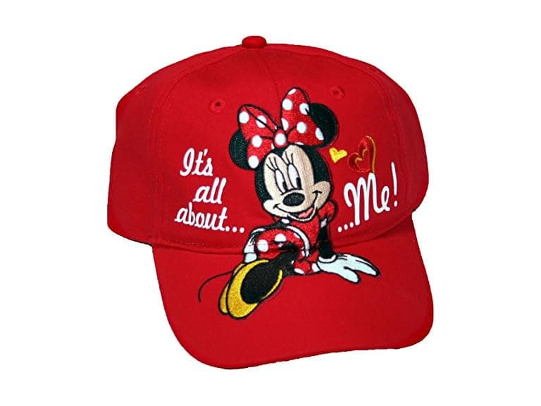 Disney Girls (OS) Minnie Mouse Little Baseball Hat - Image 1