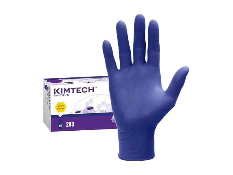 Kimtech Vista Nitrile Gloves XS 200ct Blue - Image 1