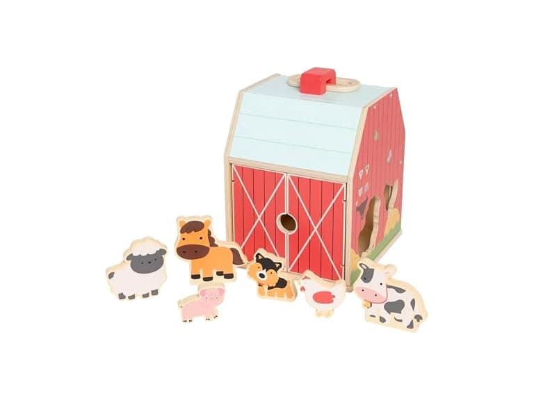 Pearhead Farm Animal Shape Sorter - Image 1