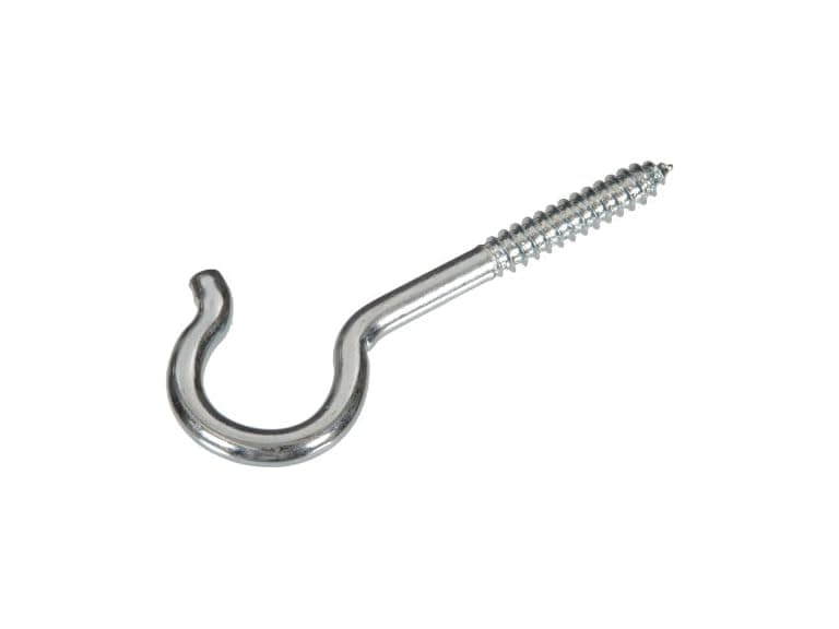 Hillman Ceiling Hook Zinc #10 6pk - Image 1
