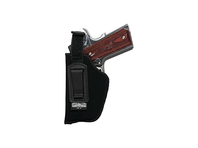 Uncle Mike's Off-Duty and Concealment ITP Holster (Black, Size 1, Left Hand) - Image 1