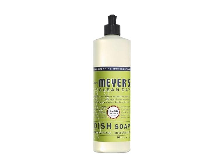 MRS. MEYER'S CLEAN DAY Lemon Verbena Dish Soap 16oz - Image 1
