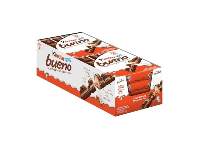 Kinder Bueno Milk Choc Hazelnut 8pk 3oz - Image 1