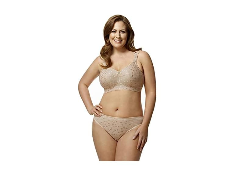 Elila Women Jacquard Full Coverage Full Support Bra - Image 1