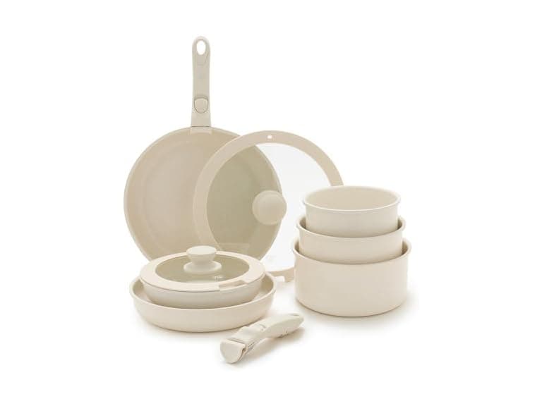 GreenLife 10Pc Nonstick Pots & Pans Set - Image 1