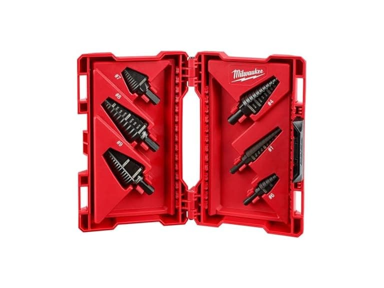 Milwaukee 48-89-9224 Black Oxide Step Drill Bit Set - Image 1