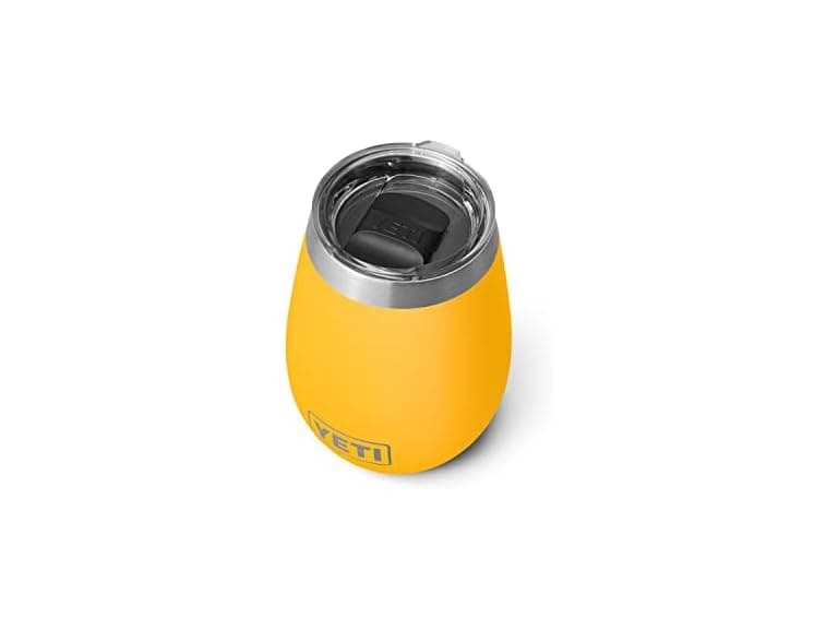 YETI Rambler Wine Drinking Cup, 10oz, Alpine Yellow - Image 1