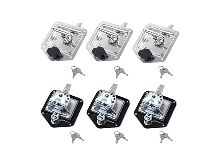 6 Pcs Stainless Car Trailer Door Latch - Image 1
