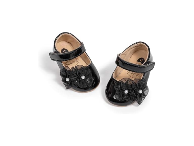 Rubber Sole Princess Wedding Dress Shoes - Image 1