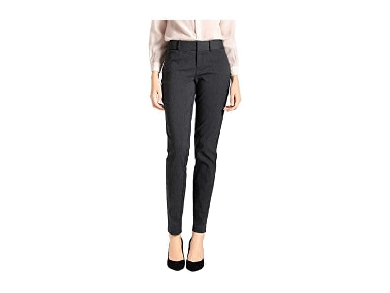 Satinato Women (8) Straight Pants Stretch Trousers - Image 1