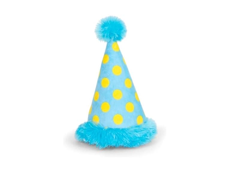BarkBox The Party Farter Dog Toy | Wearable Party Hat Toy - Image 1