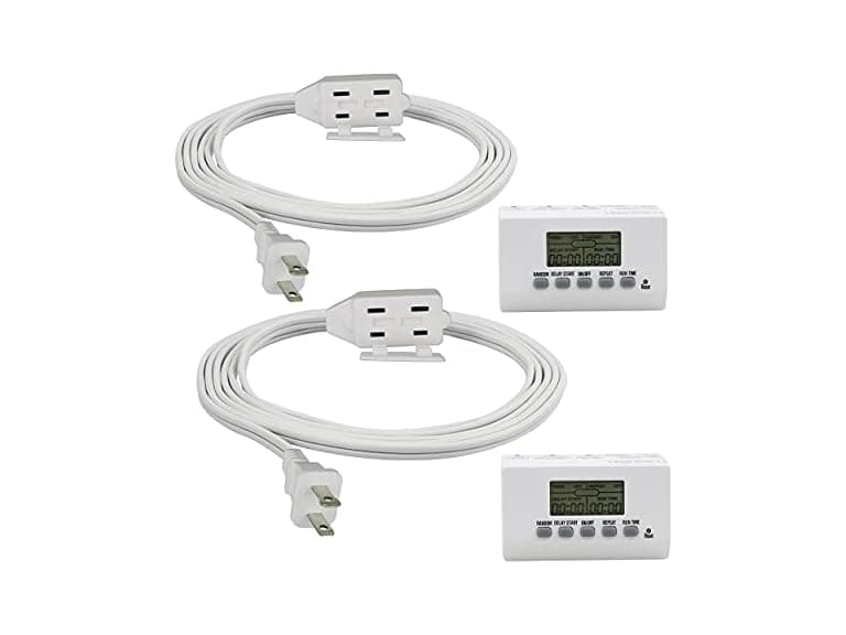 Clear Power Combo Pack 24hr Indoor Timer Outlet 2pk - Image 1