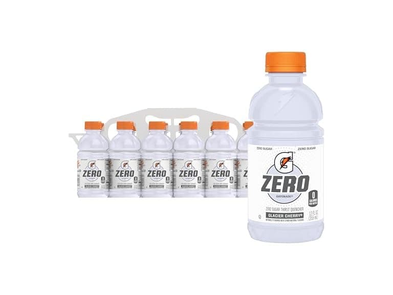 12CT Gatorade G Zero Thirst Quencher, Glacier Cherry - Image 1