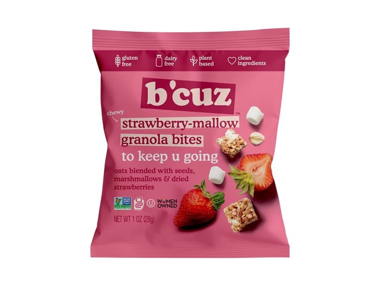 B'cuz Granola Bites | Strawberry-Mallow - Image 1
