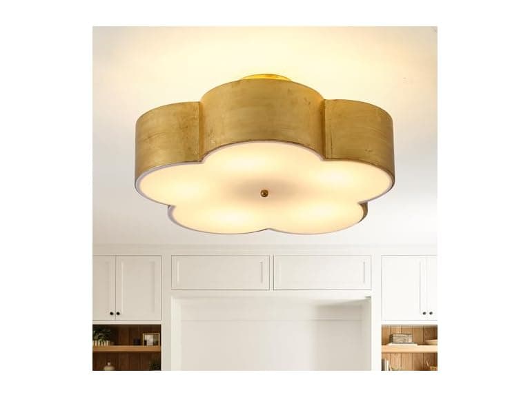 Parrot Uncle BBC3004 Small Gold Modern Chandelier - Image 1