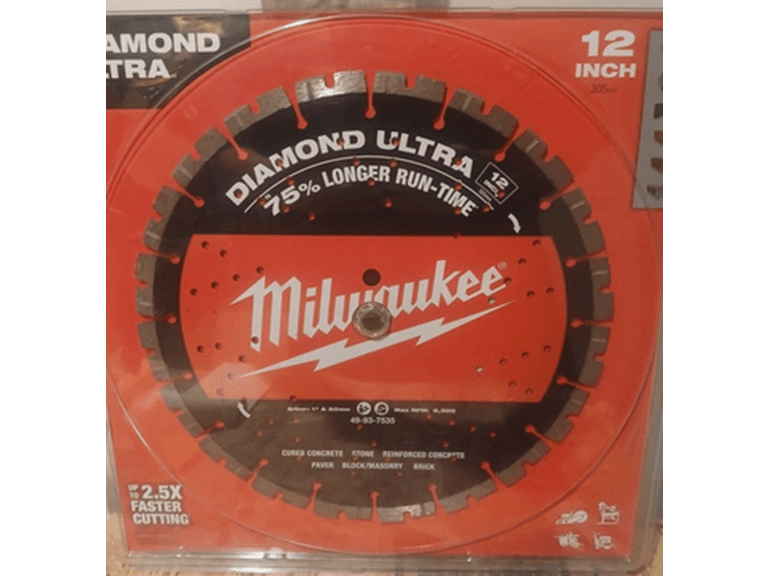 Milwaukee 49-93-7535 Ultra Diamond Blade