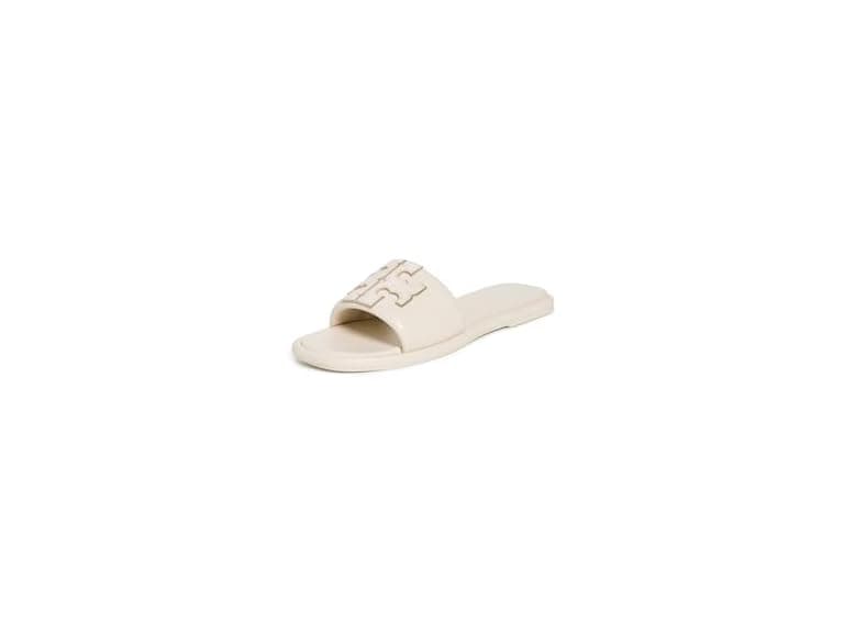 Tory Burch Double T Sport Slides - Image 1