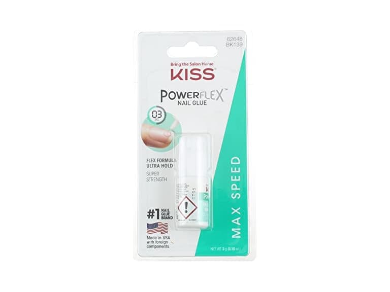 Kiss Powerflex Max Speed Nail Glue 0.10 Ounce (P - Image 1