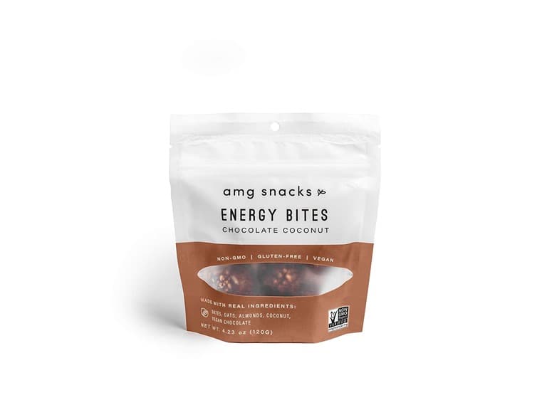 (6 Pack) AMG Chocolate Coconut Energy Bites - Image 1