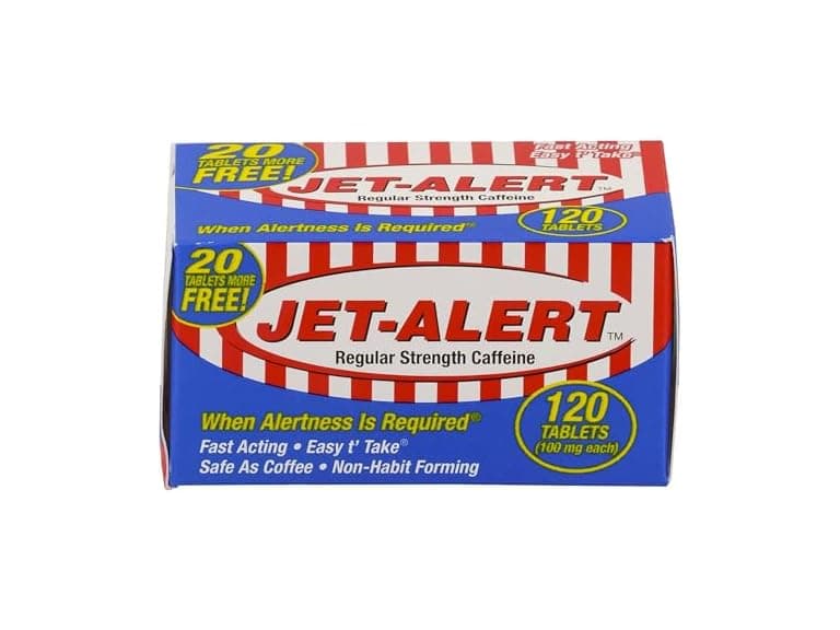Jet-Alert Caffeine 100mg 120ct - Image 1