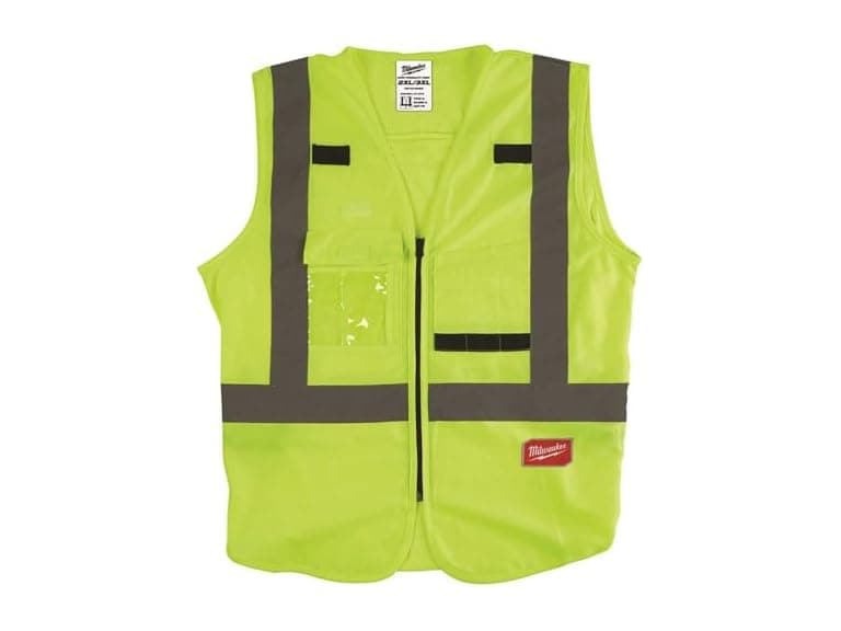 Milwaukee HVYLW 2XL Safety Vests - Image 1